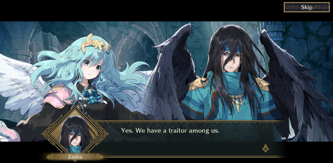 Zasha: Yes. We have a traitor among us.